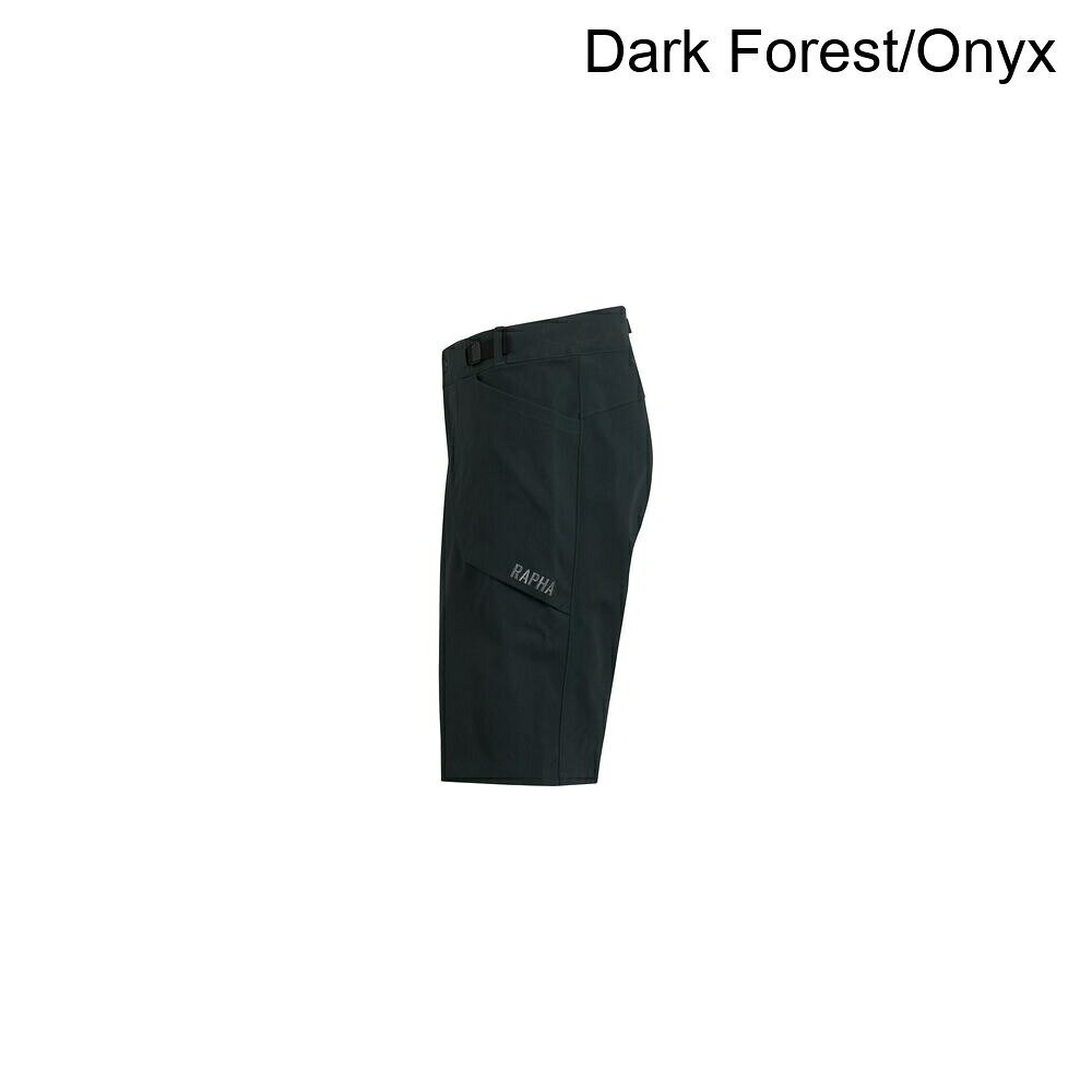 スウィートラグの(取寄) ラファ メンズ トレイル ショート - メンズ Rapha men Trail Short - Men's Dark Forest/Onyx｜アングル3