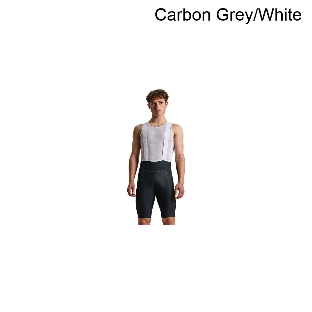 (取寄) ラファ メンズ プロ チーム トレーニング ビブ ショート - メンズ Rapha men Pro Team Training Bib Short - Men's Carbon Grey/White