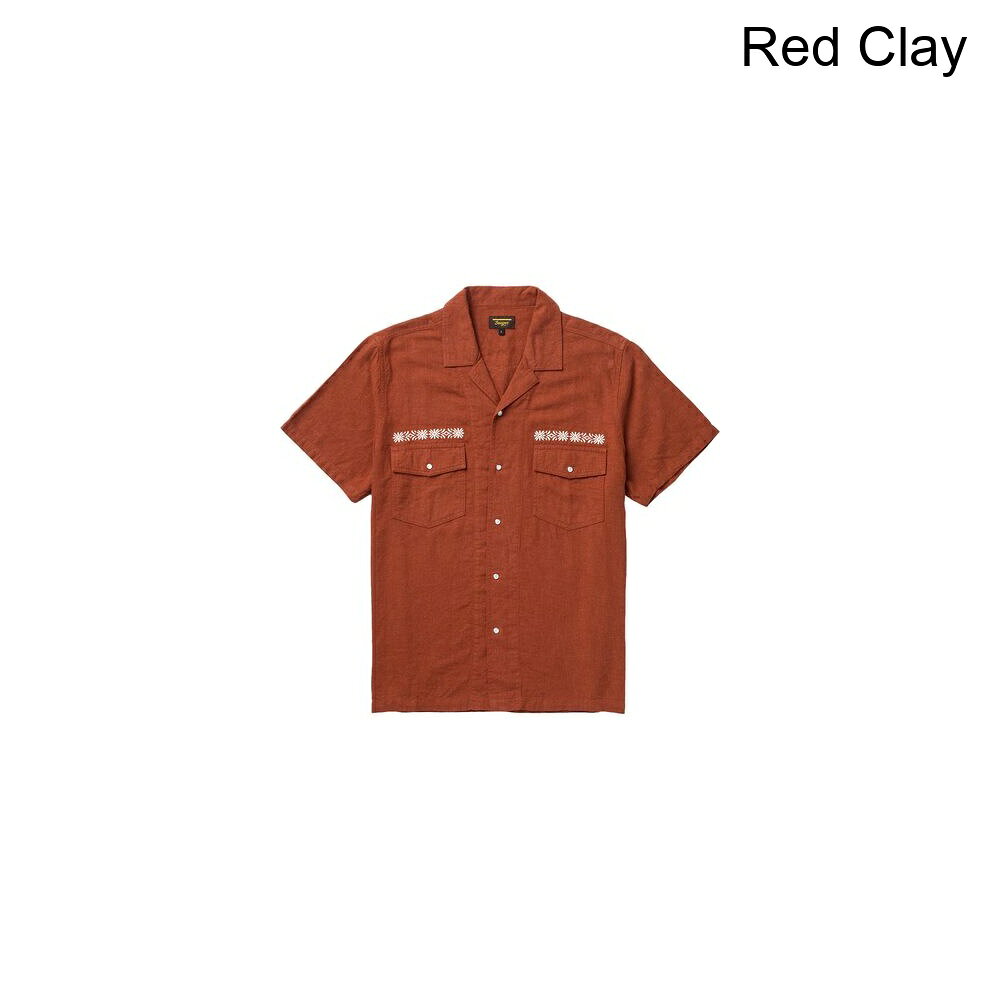 (取寄) メンズ エンブロイダー シャツ - メンズ Seager Co. men Whippersnapper Embroidered Shirt - Men's Red Clay