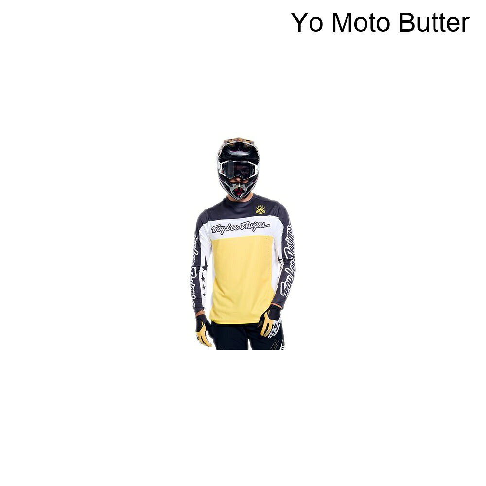 (取寄) トロイリーデザインズ メンズ スプリント プロ ジャージ - メンズ Troy Lee Designs men Sprint Pro Jersey - Men's Yo Moto Butter