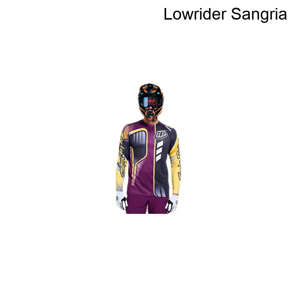 (取寄) トロイリーデザインズ メンズ スプリント プロ ジャージ - メンズ Troy Lee Designs men Sprint Pro Jersey - Men's Lowrider Sangria