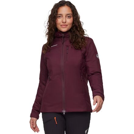 (取寄) マムート レディース ライム イン フーデット ジャケット - ウィメンズ Mammut women Rime IN Hooded Jacket - Women's Vin
