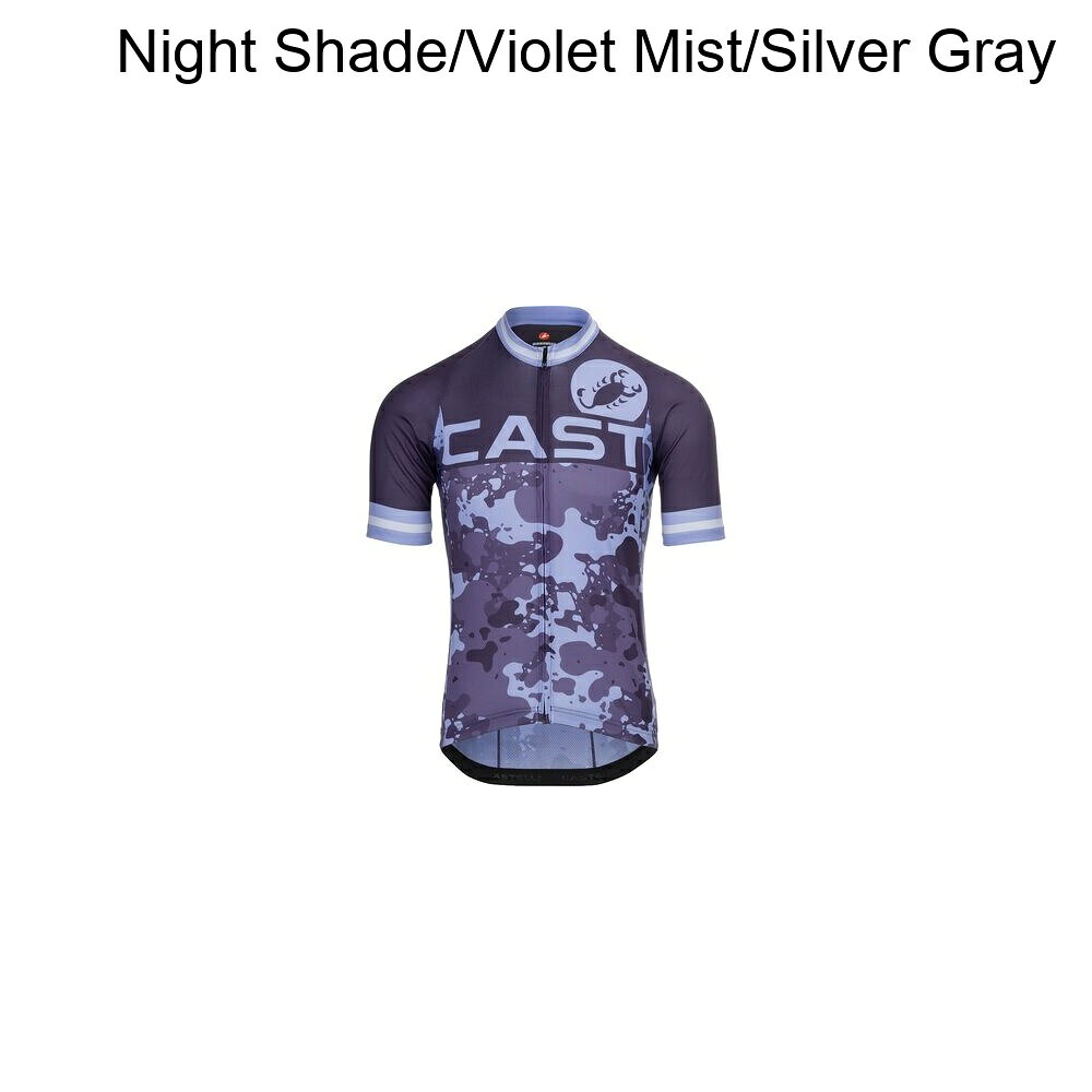 (取寄) カステリ メンズ アタッコ 2 リミテッド エディション ジャージ - メンズ Castelli men Attacco 2 Limited Edition Jersey - Men's Night Shade/Violet Mist/Silver Gray