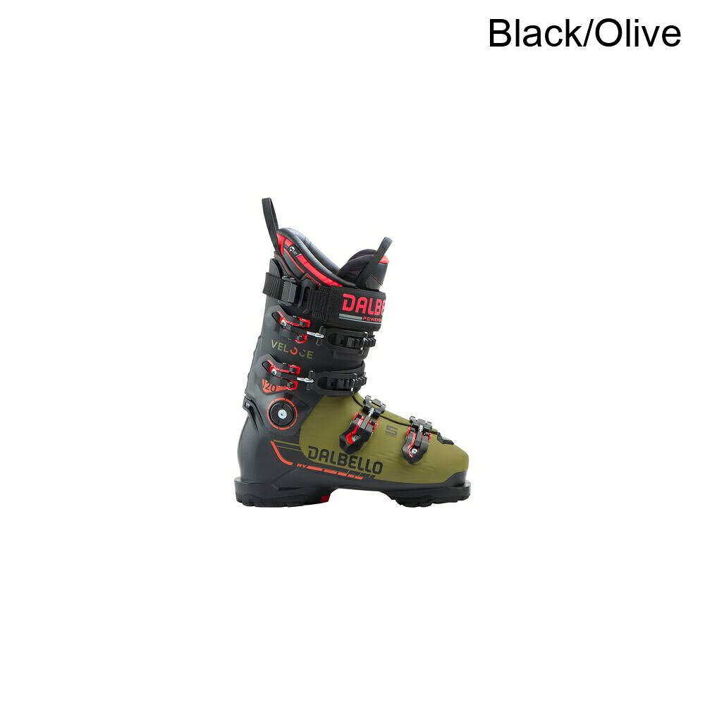 (取寄) ダルベロスポーツ ベローチェ 120 MV スキー ブーツ - Dalbello Sports Veloce 120 MV Ski Boot - 2026 Black/Olive