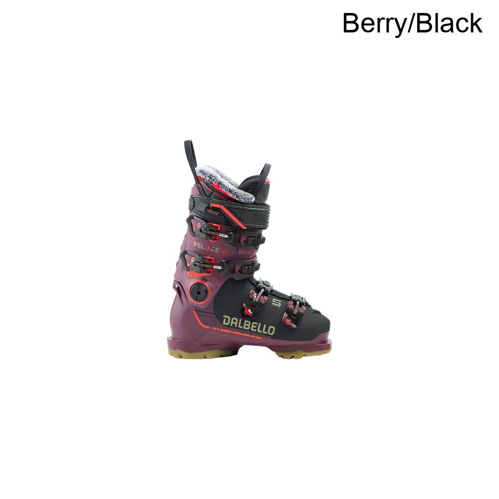 (取寄) ダルベロスポーツ レディース ベローチェ 95 MV スキー ブーツ - - ウィメンズ Dalbello Sports women Veloce 95 MV Ski Boot - 2026 - Women's Berry/Black