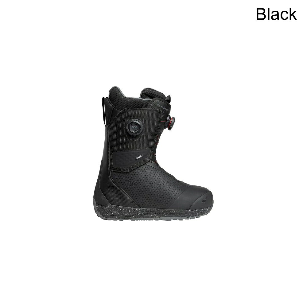 (取寄) ナイデッカー メンズ リフト プロ スノーボード ブーツ - - メンズ Nidecker men Rift Pro Snowboard Boot - 2026 - Men's Black