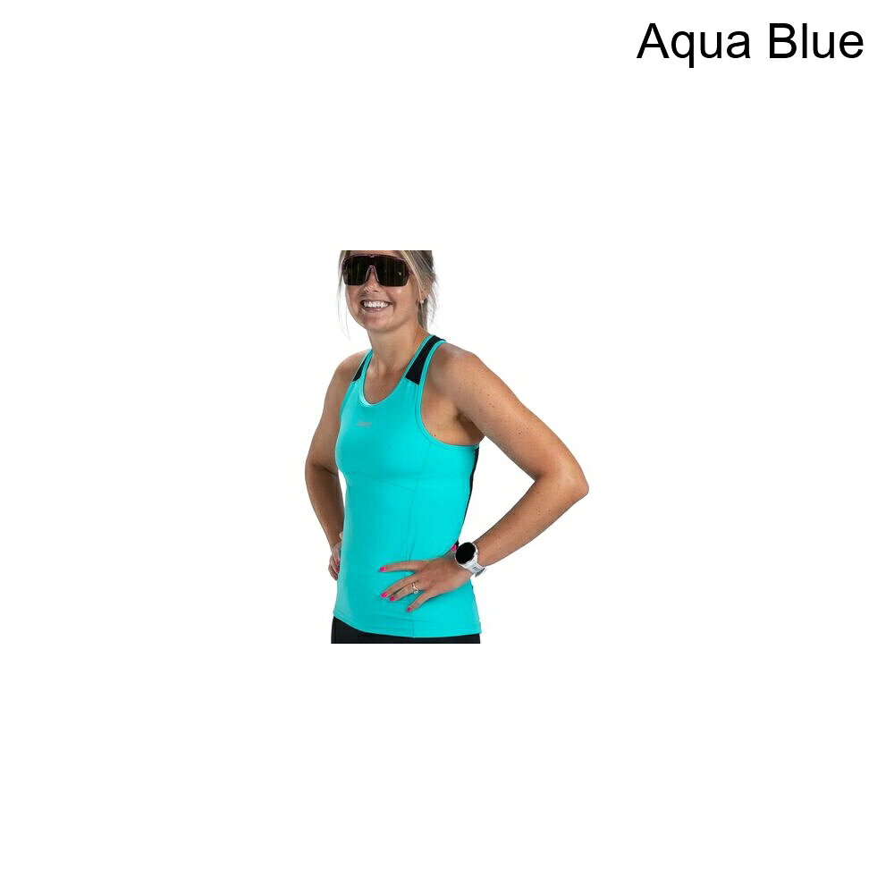 (取寄) レディース コア トライ レイサーバック - ウィメンズ ZOOT women Core Tri Racerback - Women's Aqua Blue