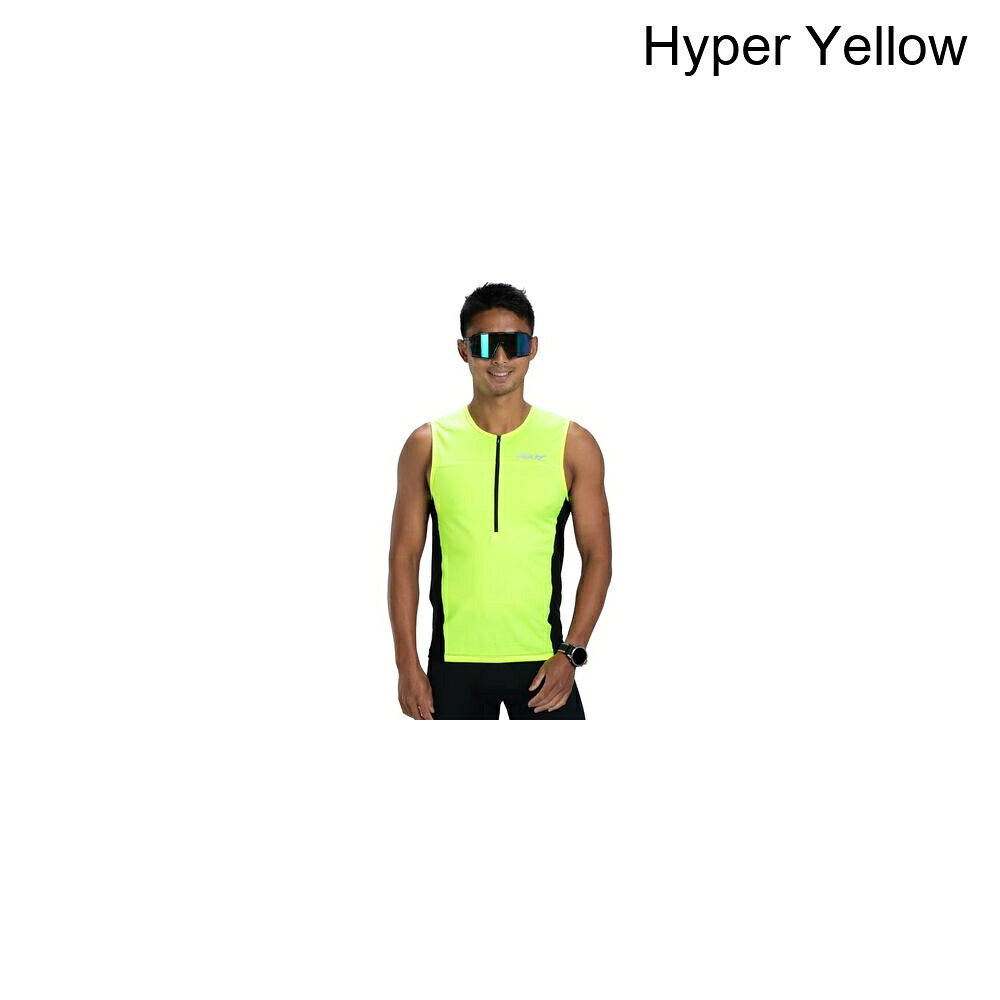 (取寄) メンズ コア トライ タンク - メンズ ZOOT men Core Tri Tank - Men's Hyper Yellow