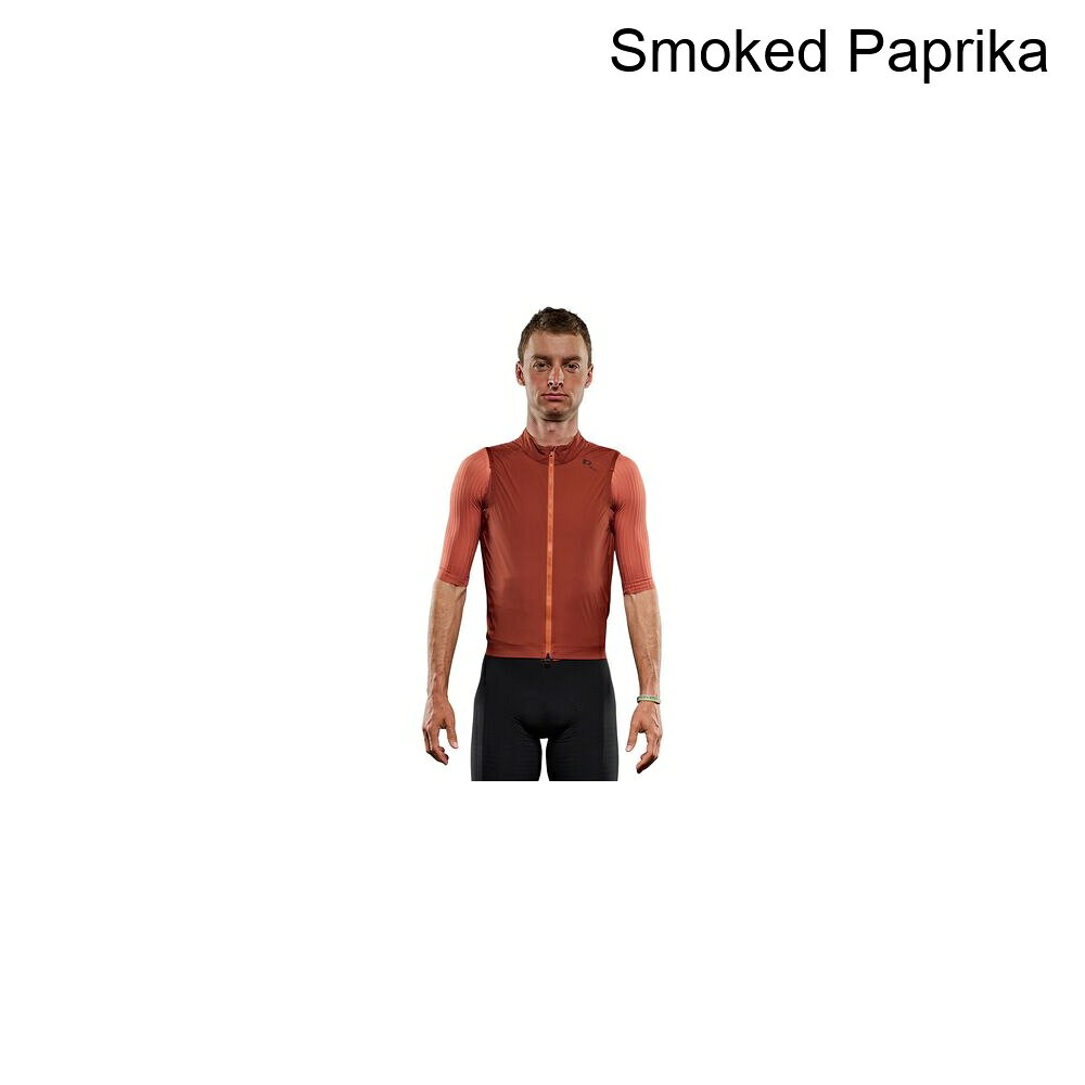 (取寄) パールイズミ メンズ PI ウィンド ベスト - メンズ PEARL iZUMi men Pi PRO/BLACK Wind Vest - Men's Smoked Paprika