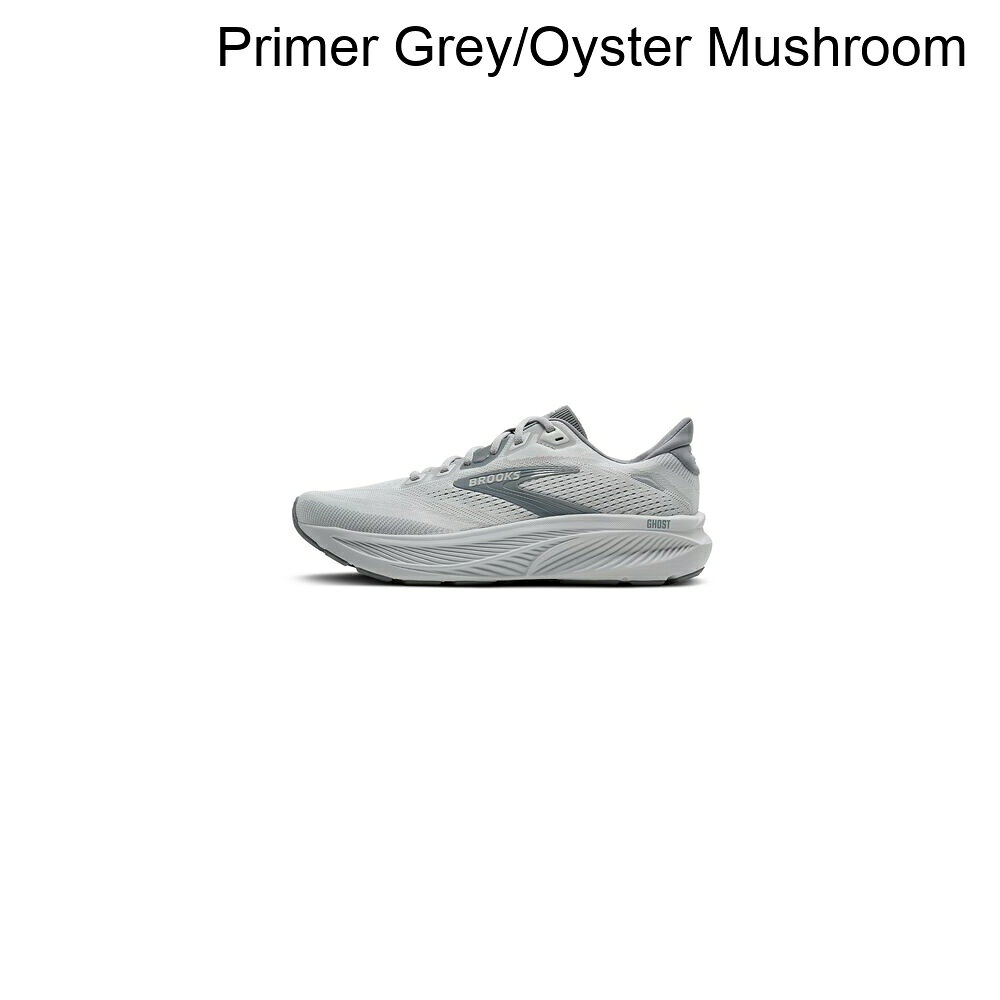 スウィートラグの(取寄) ブルックス メンズ ゴースト 18 ランニング シューズ - メンズ Brooks men Ghost 18 Running Shoe - Men's Primer Grey/Oyster Mushroom｜アングル3