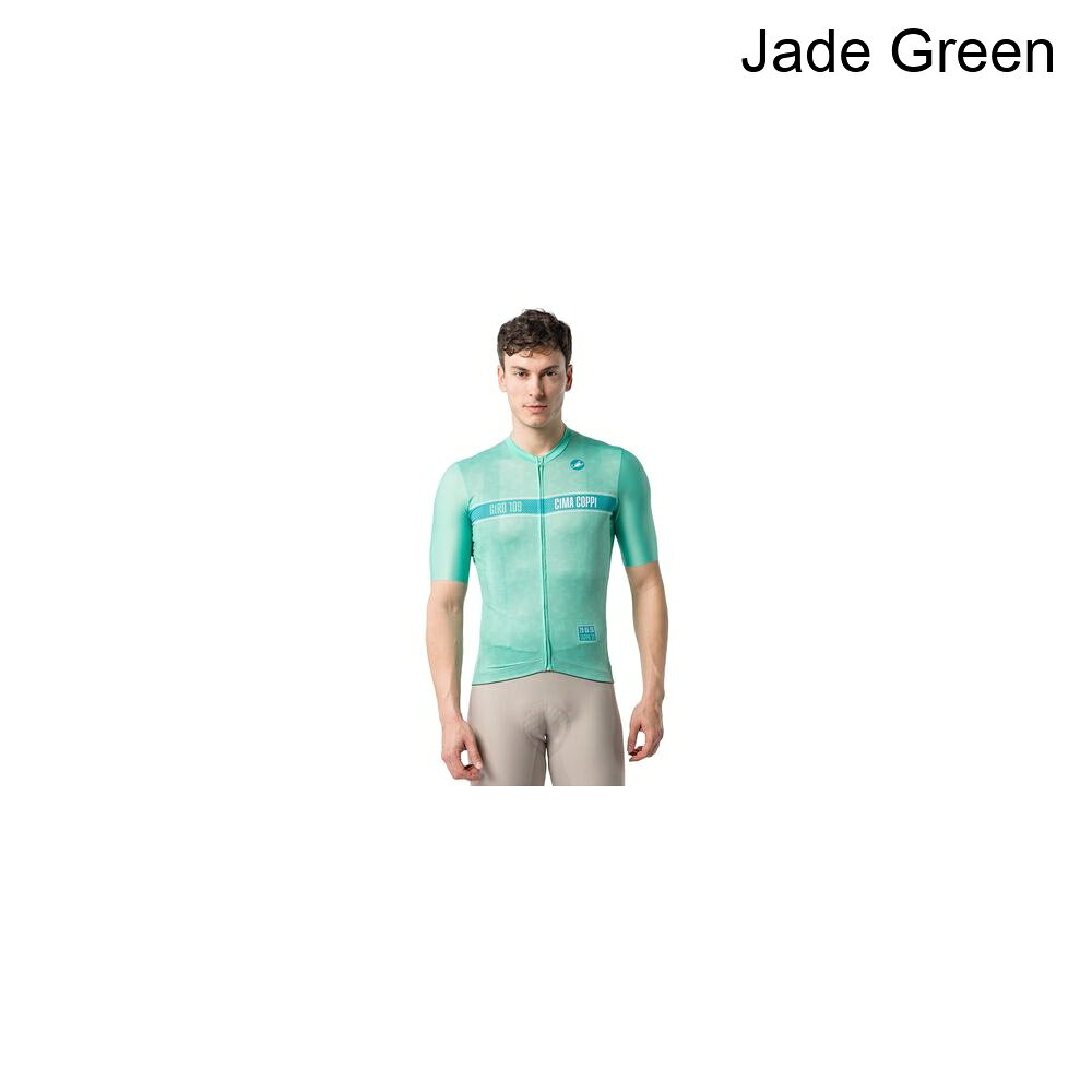 (取寄) カステリ メンズ シマ ショートスリーブ ジャージ - メンズ Castelli men #GIRO109 Cima Coppi Short-Sleeve Jersey - Men's Jade Green