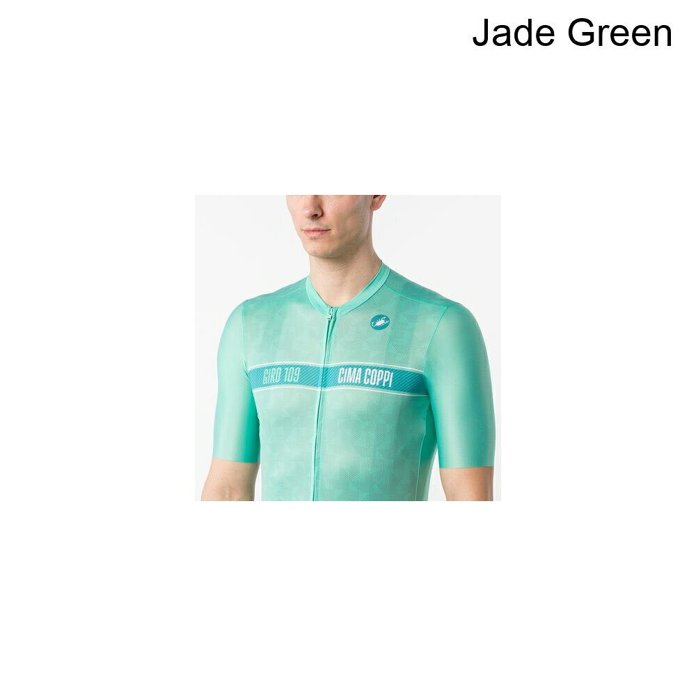 スウィートラグの(取寄) カステリ メンズ シマ ショートスリーブ ジャージ - メンズ Castelli men #GIRO109 Cima Coppi Short-Sleeve Jersey - Men's Jade Green｜アングル3