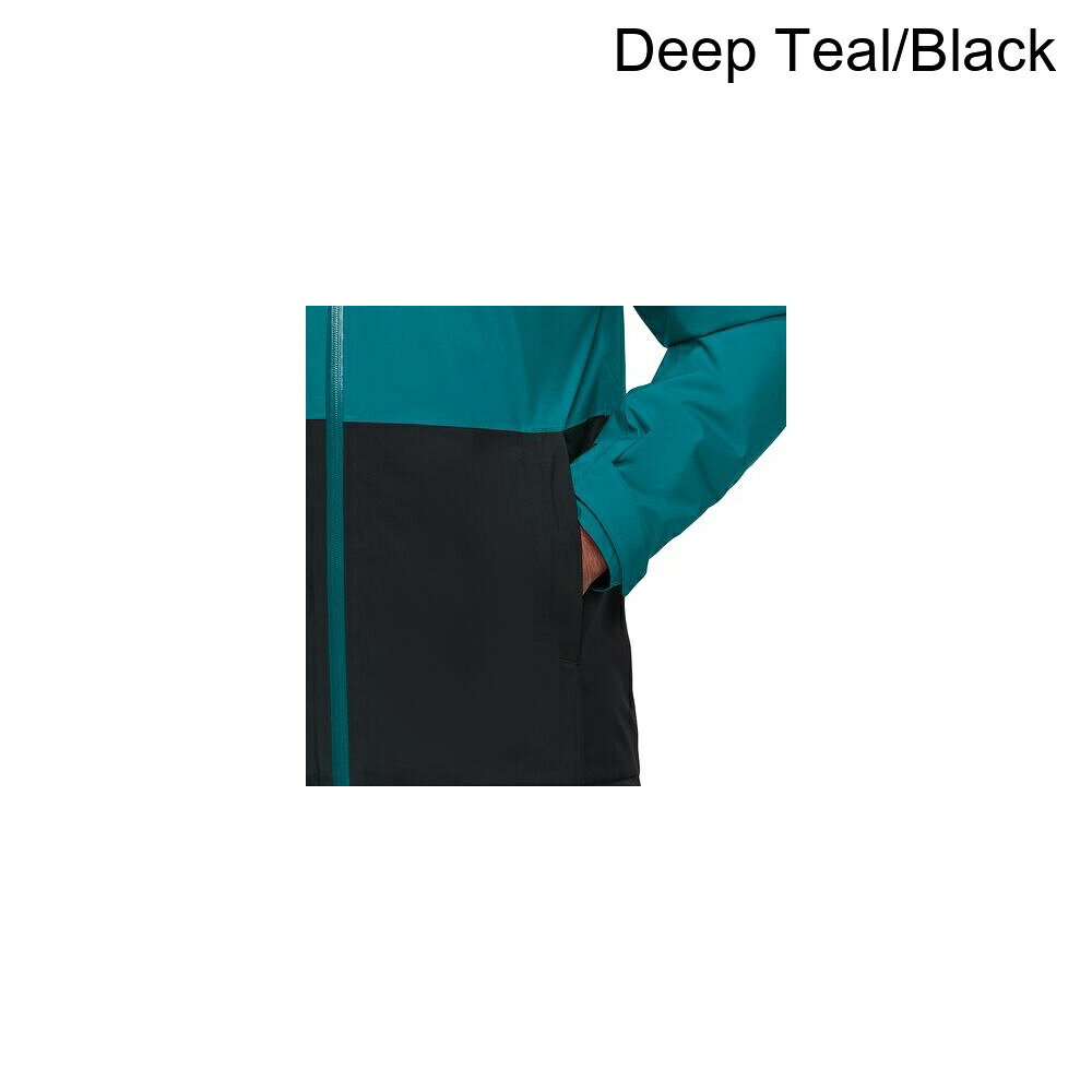 スウィートラグの(取寄) マムート メンズ リナード HS サーモ フーデット ジャケット - メンズ Mammut men Linard HS Thermo Hooded Jacket - Men's Deep Teal/Black｜アングル3
