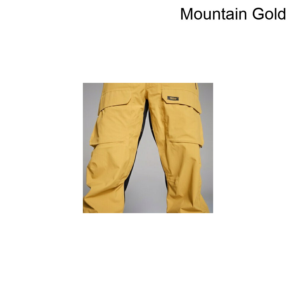 スウィートラグの(取寄) メンズ ビブ パンツ - メンズ Trew Gear men TREWth Bib Pant - Men's Mountain Gold｜アングル3