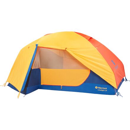 乐天商城 - (取寄) マーモット ライムライト テント: 3-パーソン 3-シーズン Marmot Limelight Tent: 3-Person 3-Season Solar/Red Sun