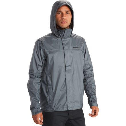 (取寄) マーモット メンズ プレシップ エコ ジャケット - メンズ Marmot men PreCip Eco Jacket - Men's Steel Onyx