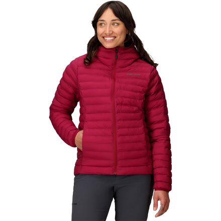 (取寄) マーモット レディース エコー フェザーレス ブーディ - ウィメンズ Marmot women Echo Featherless Hoodie - Women's Red Mulberry