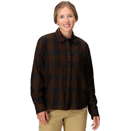 Other - (取寄) マーモット レディース ライトウェイト フランネル シャツ - ウィメンズ Marmot women Lightweight Flannel Shirt - Women's Hickory Nut/Black