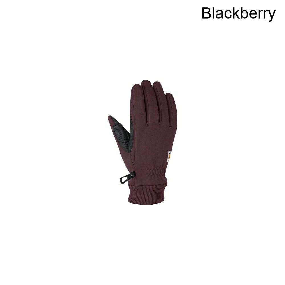 (取寄) レディース ウィンド ファイター フリース Ts ニット カフ グローブ - ウィメンズ Carhartt Gloves women Wind Fighter Fleece TS Knit Cuff Glove - Women's Blackberry