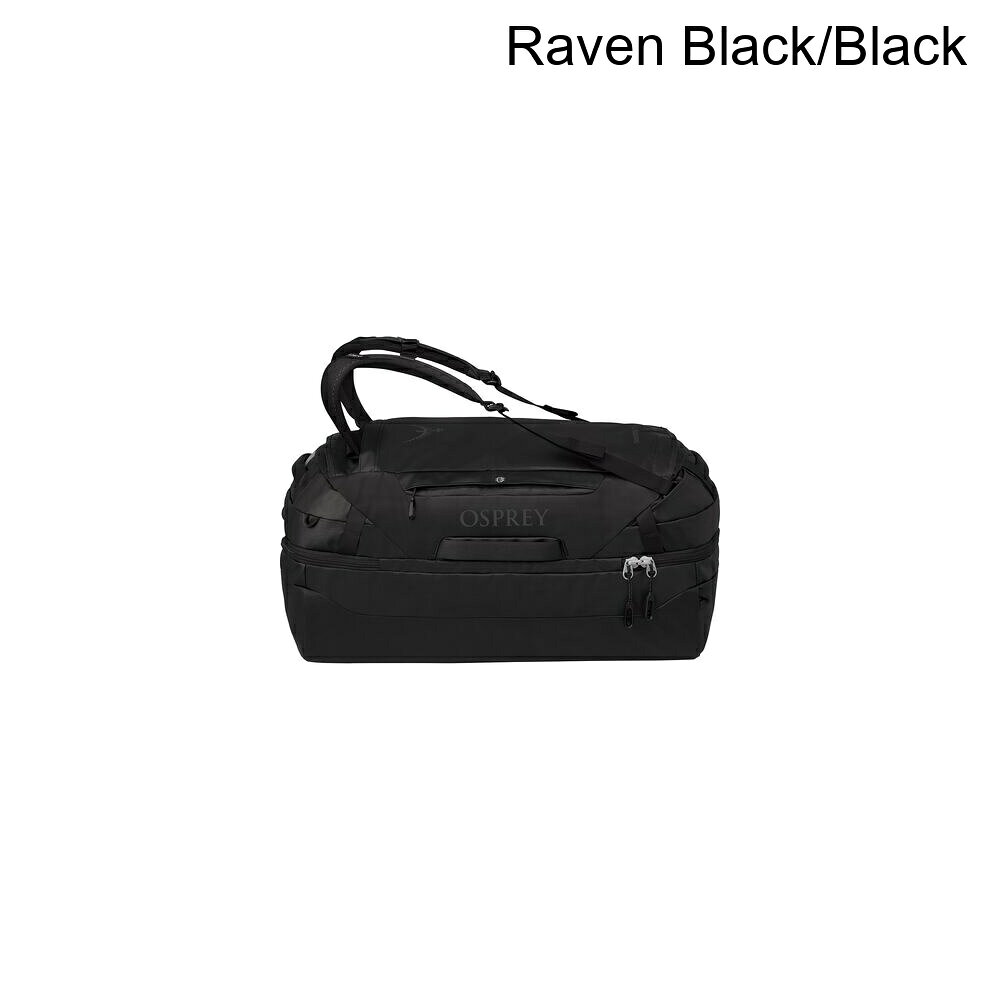 (取寄) オスプレーパック トランスポーター 70L ダッフル Osprey Packs Transporter Squffel 70L Duffel Raven Black/Black