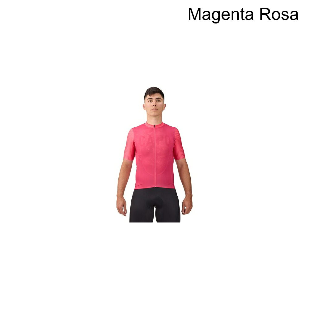 (取寄) カポ メンズ Ltd ジロ SC エアロ ジャージ - メンズ Capo men LTD Giro SC Aero Jersey - Men's Magenta Rosa