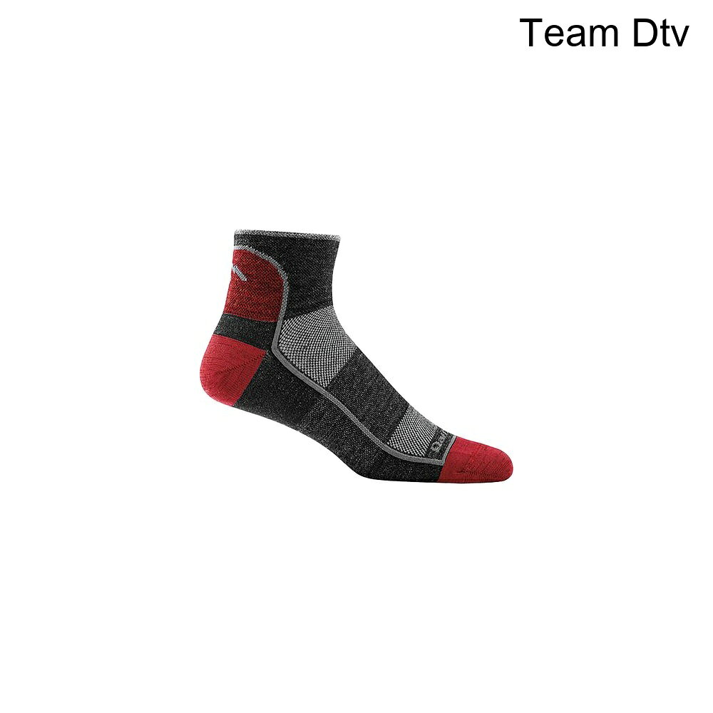 (取寄) ダーンタフ メンズ メッシュ 1/4 ライト ソック - メンズ Darn Tough men Mesh 1/4 Light Sock - Men's Team Dtv