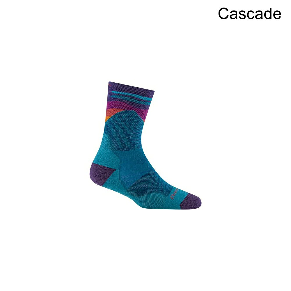 (取寄) ダーンタフ レディース ミクロ クルー ウルトラ-LW クッション ソック - ウィメンズ Darn Tough women Mirnavated Micro Crew Ultra-LW Cushion Sock - Women's Cascade