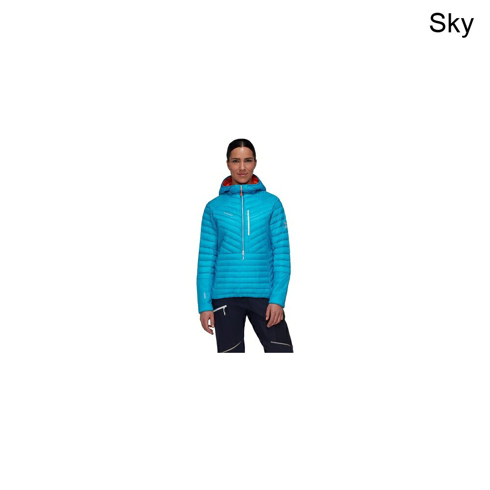 (取寄) マムート レディース アイガー スピード イン 1/2-ジップ ブーディ - ウィメンズ Mammut women Eiger Speed IN 1/2-Zip Hoodie - Women's Sky