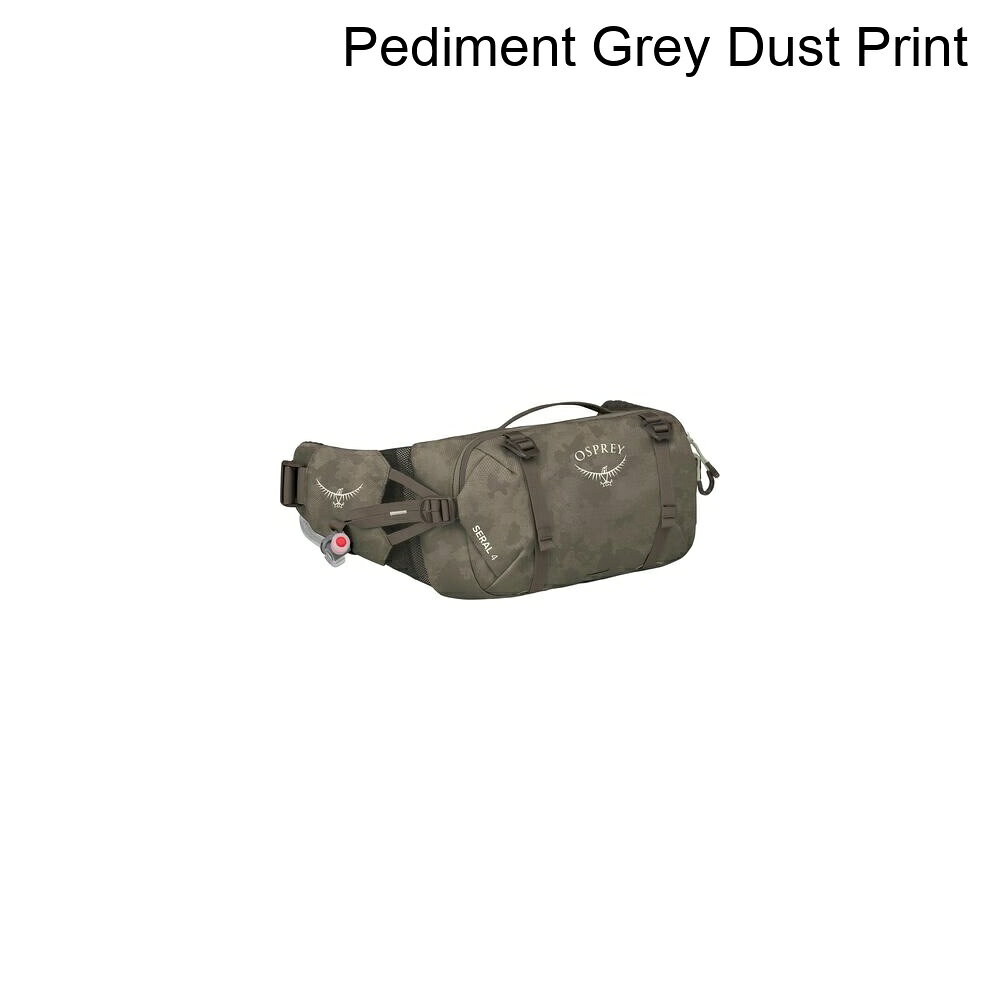 (取寄) オスプレーパック シアラル 4L ハイドレーション パック Osprey Packs Seral 4L Hydration Pack Pediment Grey Dust Print