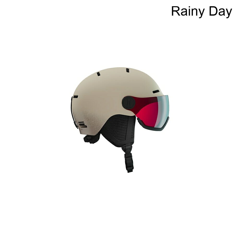 (取寄) サロモン キッズ バイザー ヘルメット - キッズ Salomon kids Orka Visor Helmet - Kids' Rainy Day