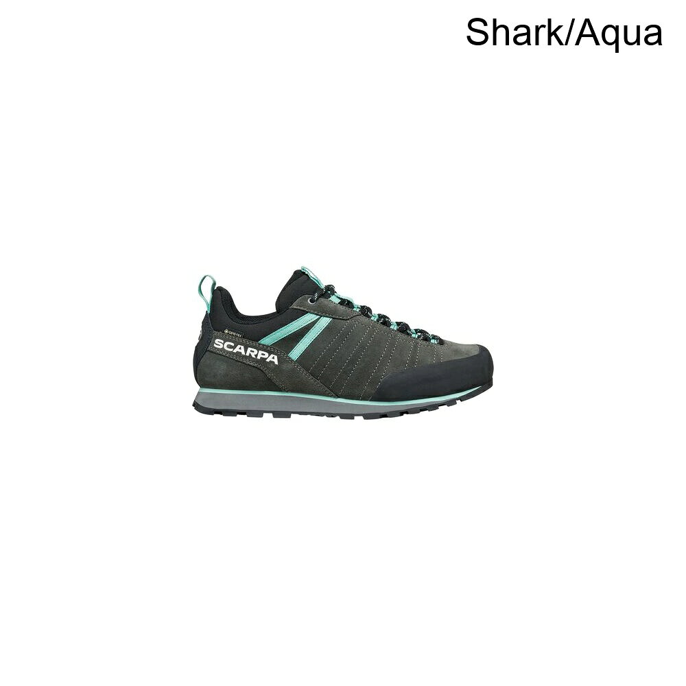 (取寄) スカルパ レディース クラックス 2 Gtx アプローチ シューズ - ウィメンズ Scarpa women Crux 2 GTX Approach Shoe - Women's Shark/Aqua
