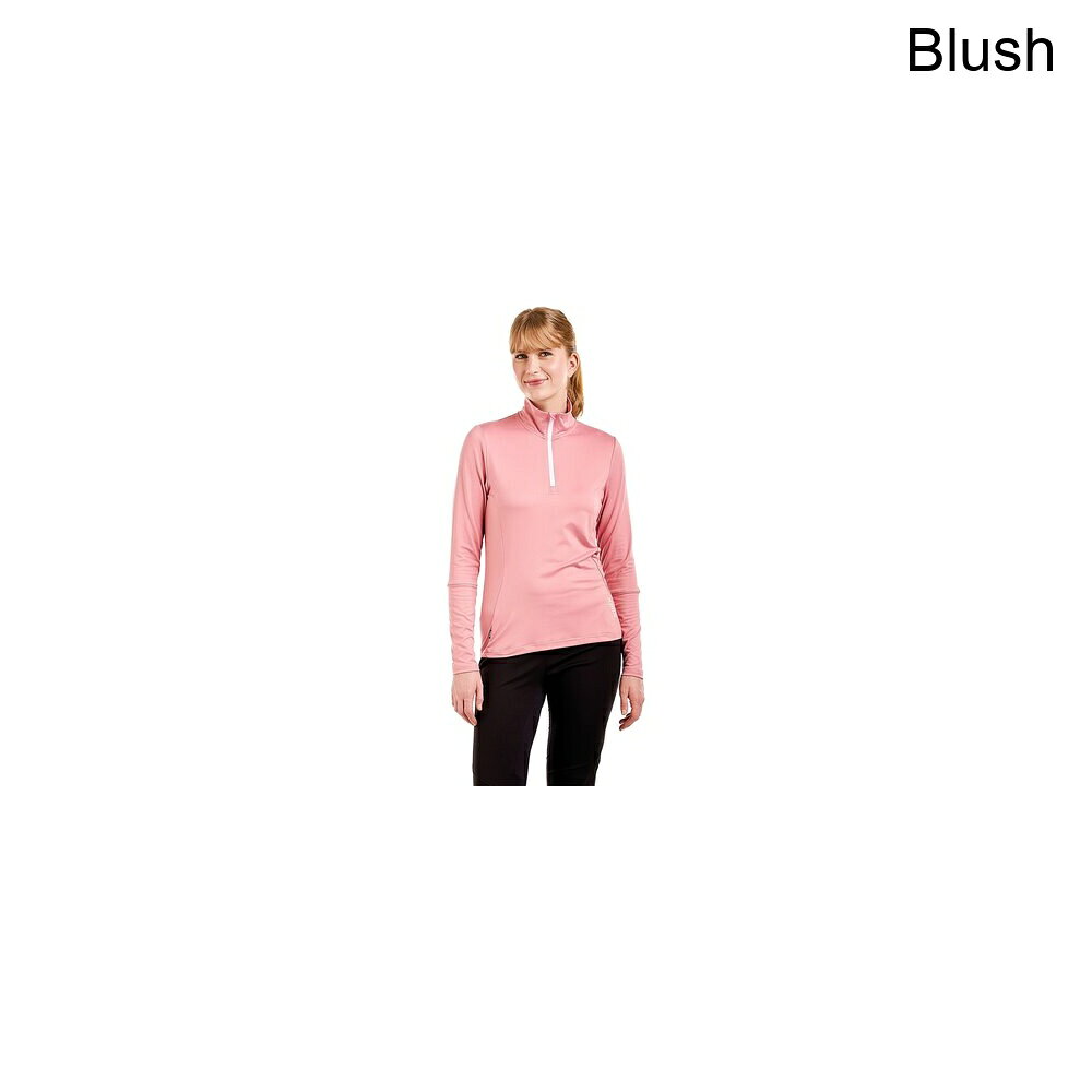(取寄) スウィックス レディース ティスタ 1/2-ジップ ミッド レイヤー トップ - ウィメンズ Swix women Tista 1/2-Zip Mid Layer Top - Women's Blush