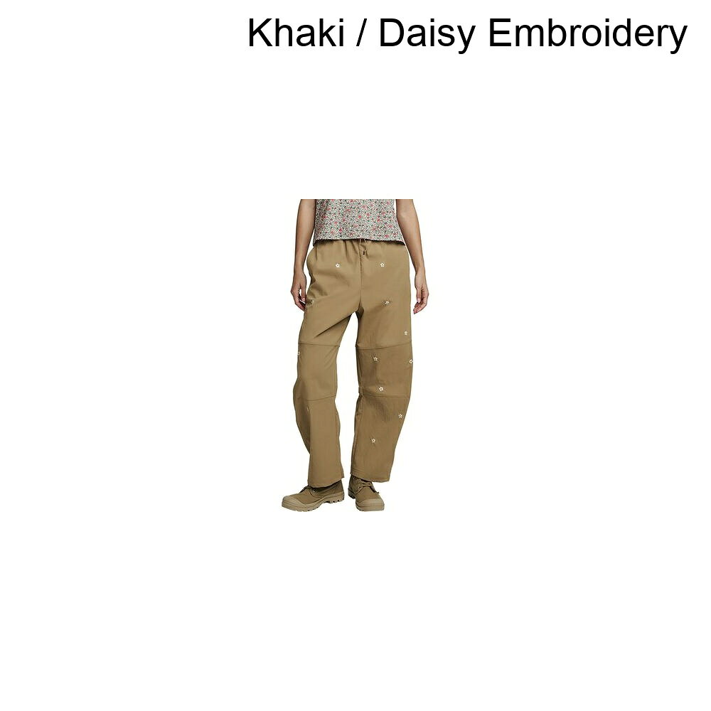 (取寄) グレートアウトドア レディース ザ エンブロイダー アウトポスト パンツ - ウィメンズ The Great Outdoors women The Embroidered Outpost Pant - Women's Khaki / Daisy Embroidery
