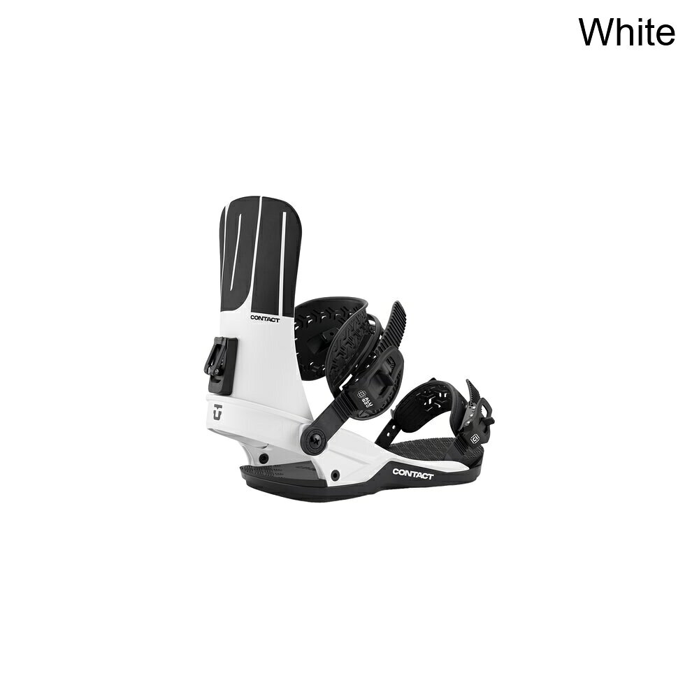(取寄) ユニオン コンタクト スノーボード バインディング - 2027 Union Contact Snowboard Binding - 2027 White