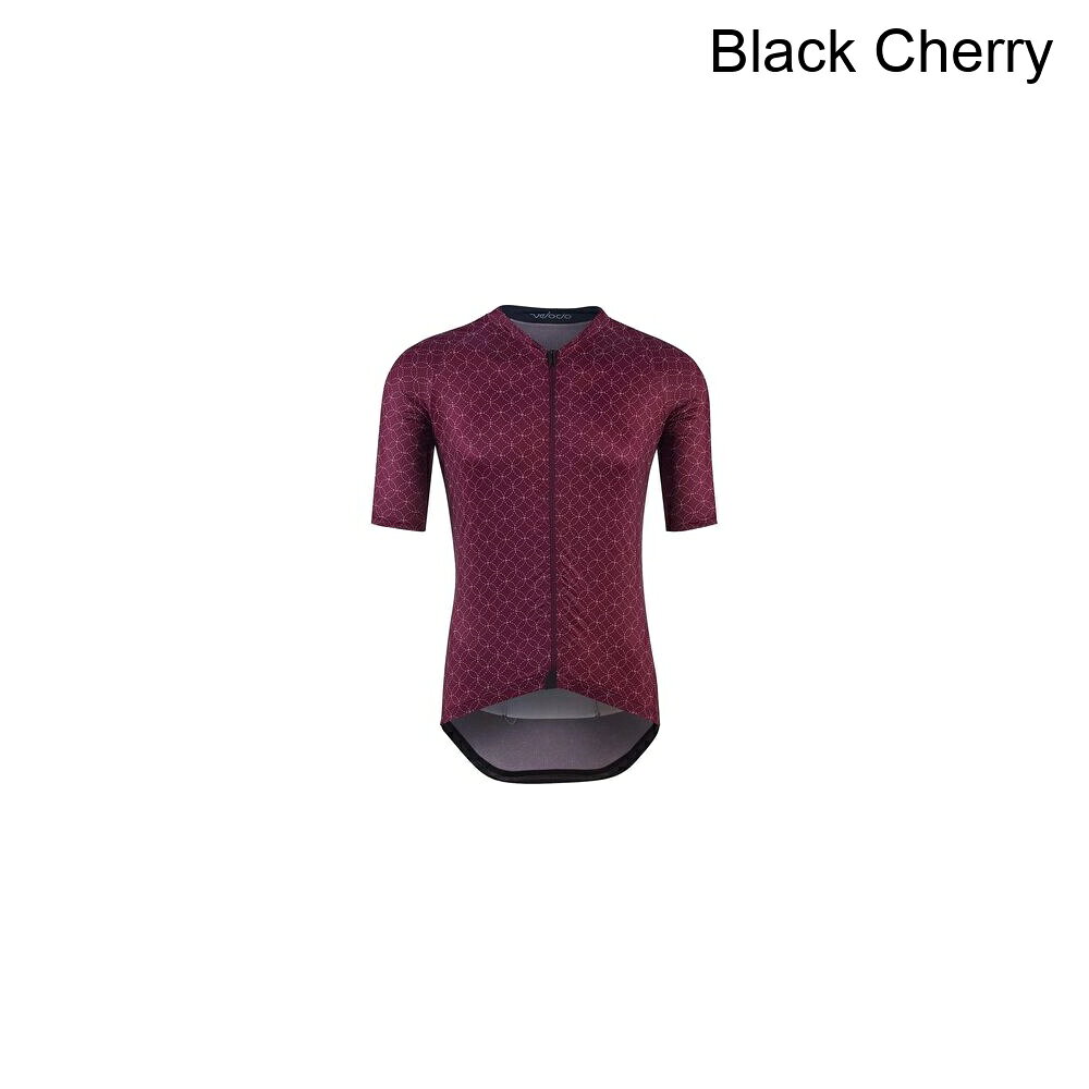 (取寄) ヴェロシオ メンズ ゲオ ウルトラライト ジャージ - メンズ Velocio men Geo Ultralight Jersey - Men's Black Cherry