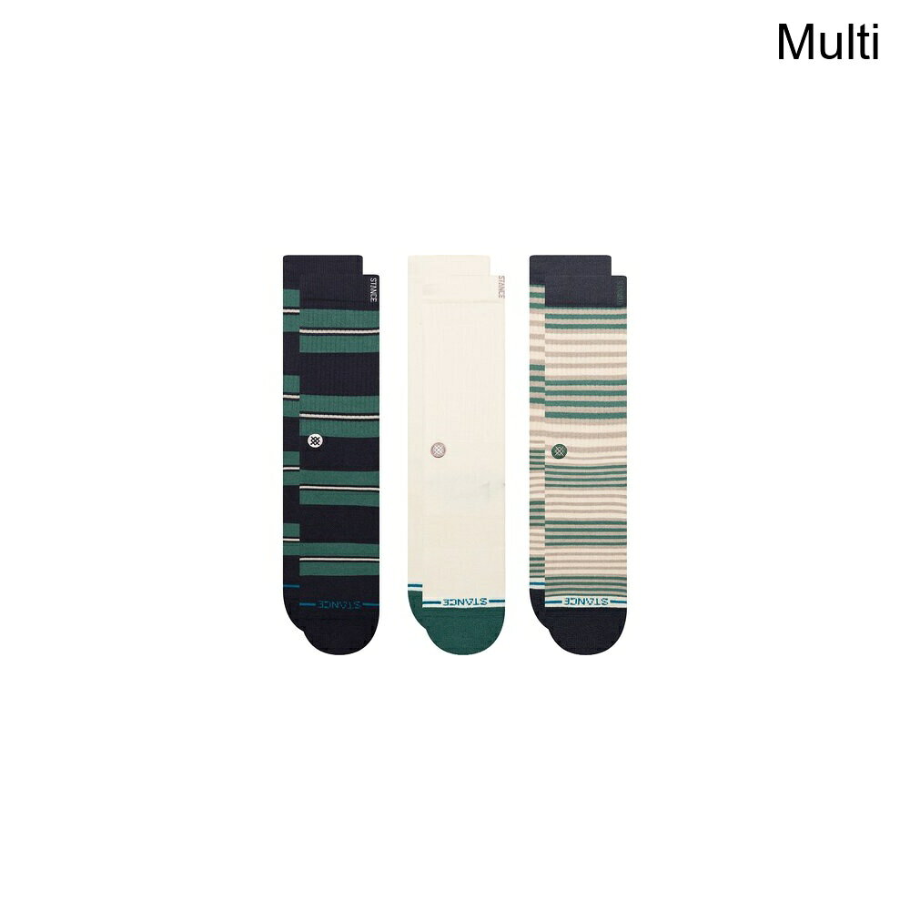 (取寄) スタンス シーザー ストライプ - 3-パック Stance Caesar Stripe - 3-Pack Multi