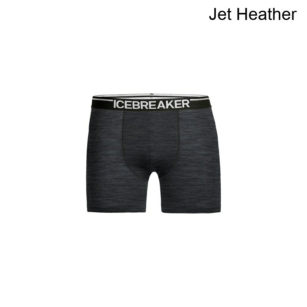 (取寄) アイスブレイカー メンズ アナトミカ ボクサー - メンズ Icebreaker men Anatomica Boxers - Men's Jet Heather