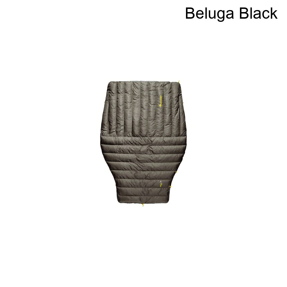 (取寄) シートゥサミット エンバー ダウン キルト: 45F Sea To Summit Ember Down Quilt: 45F Beluga Black