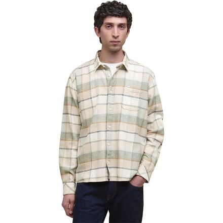 (取寄) バブアー メンズ リラックスド-フィット チェック シャツ - メンズ Barbour men Copswell Relaxed Checked Shirt - Men's Stone