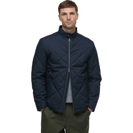 樂天商城 - (取寄) バブアー メンズ シティ ハリントン キルテッド ジャケット - メンズ Barbour men City Harrington Quilted Jacket - Men's Navy