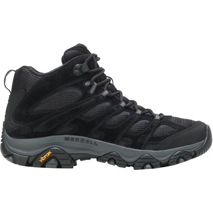 Merrell - (取寄) メレル メンズ モアブ 3 ミッド ハイキング ブーツ - メンズ Merrell men Moab 3 Mid Hiking Boot - Men's Black Night