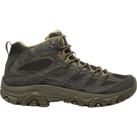 Mountaineering, Trekking - (取寄) メレル メンズ モアブ 3 ミッド ウォータープルーフ ハイキング ブーツ - メンズ Merrell men Moab 3 Mid Waterproof Hiking Boot - Men's Black/Beluga