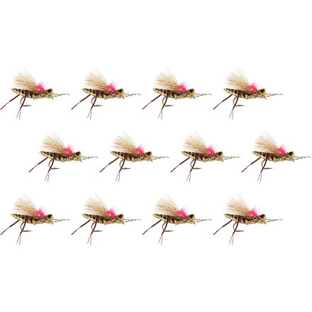 Rakuten - (取寄) モンタナフライカンパニー Kk's ヘンネベリー ホッパー - 12 パック Montana Fly Company Kk's Henneberry Hopper - 12 Pack Tan