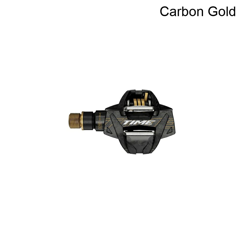 (取寄) タイム XC 12 ペダルズ TIME XC 12 Pedals Carbon Gold