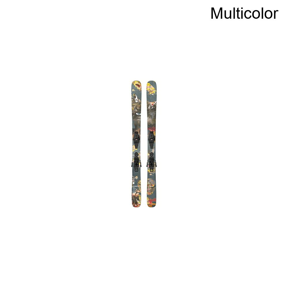 (取寄) アトミック ベント チェトラー ミニ スキー W/ L6 GW バインディング - キッズ Atomic Bent Chetler Mini Ski w/ L6 GW Binding - 2027- Kids Multicolor