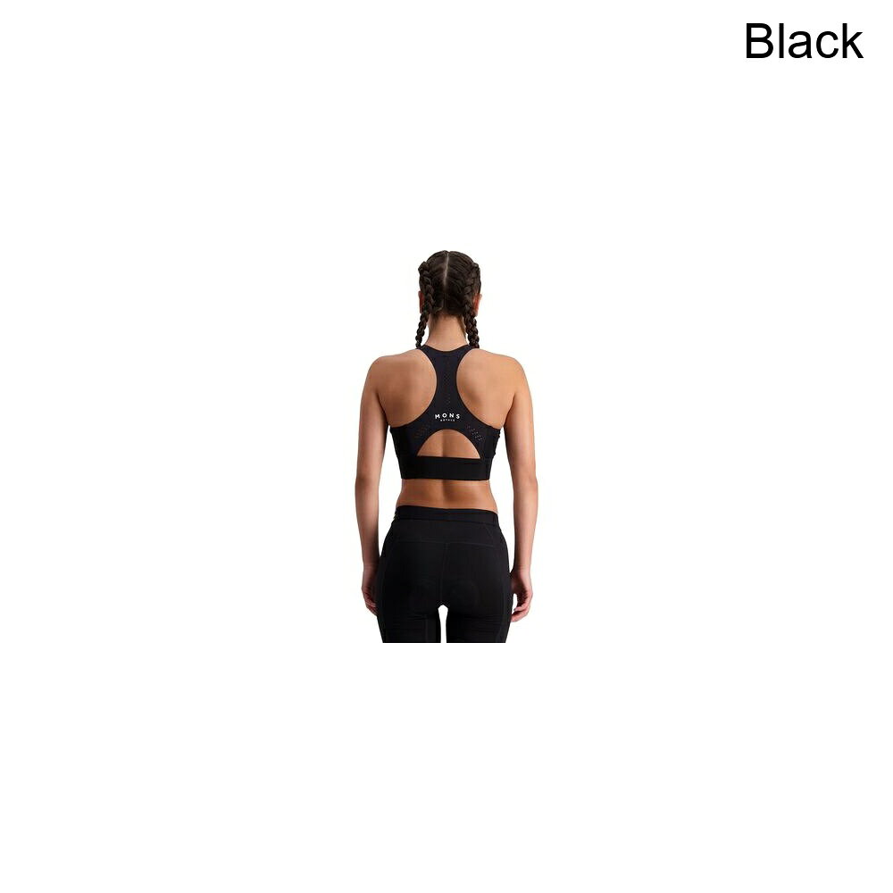 (取寄) モンスロイヤル レディース ストラトス メリノ シフト スポーツ ブラ - ウィメンズ Mons Royale women Stratos Merino Shift Sports Bra - Women's Black sweetrag-18585421 スウィートラグ サンプル画像3