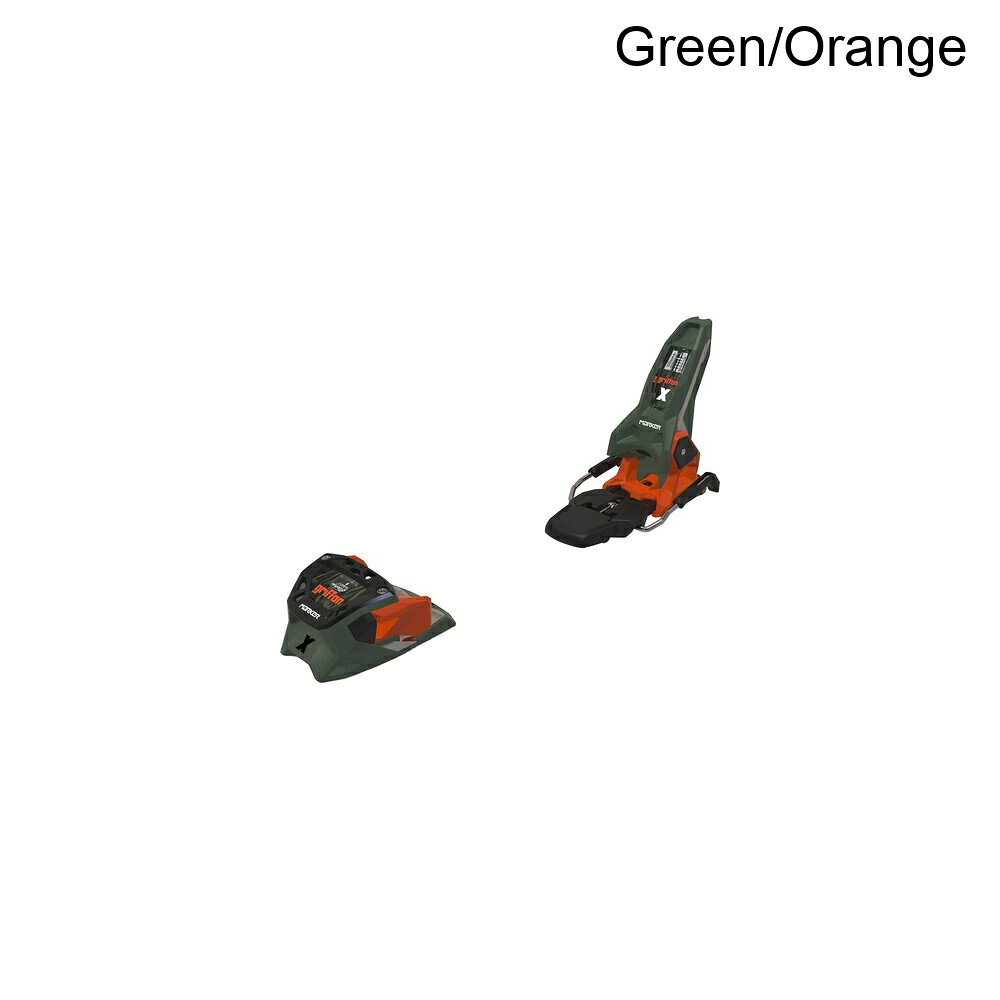 (取寄) マーカー グリフォン 13 X スキー バインディング - 2027 Marker Griffon 13 X Ski Binding - 2027 Green/Orange