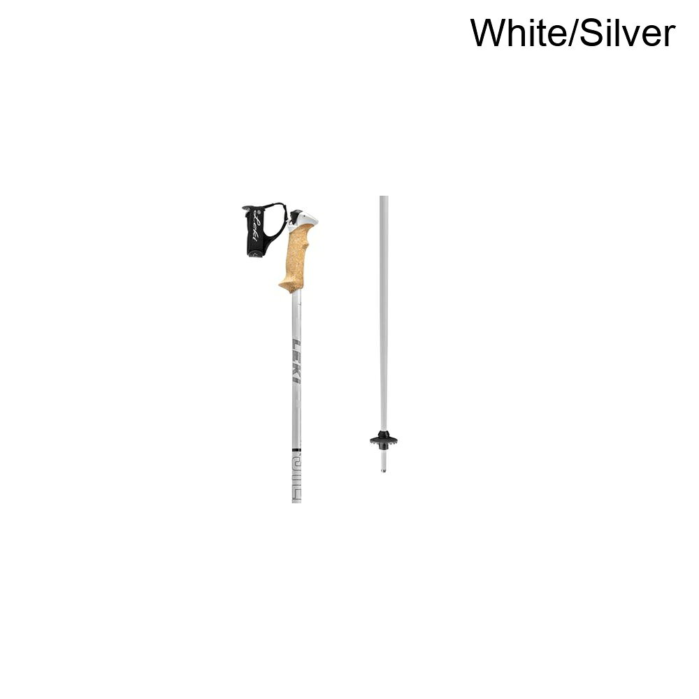 (取寄) レキ ステラ S スキー ポールズ LEKI Stella S Ski Poles White/Silver