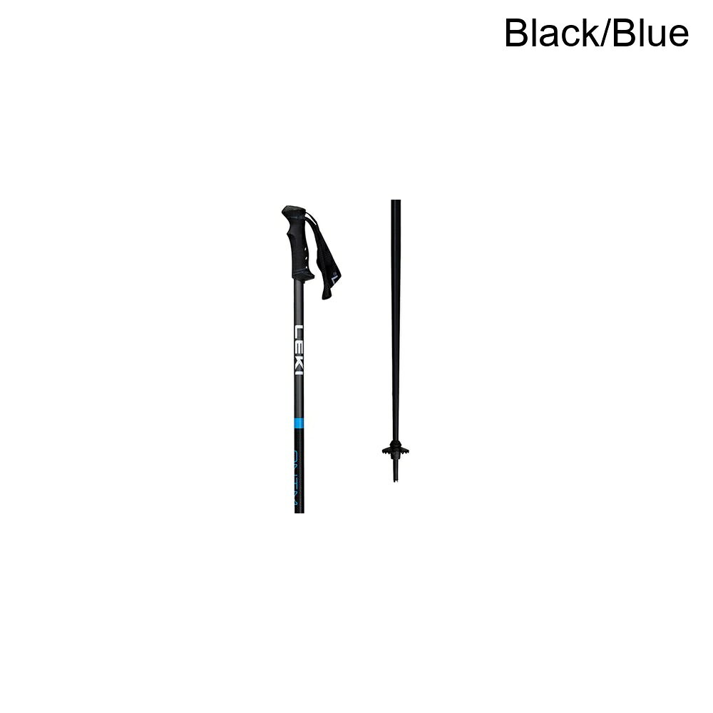 (取寄) レキ クォンタム スキー ポールズ LEKI QNTM Ski Poles Black/Blue