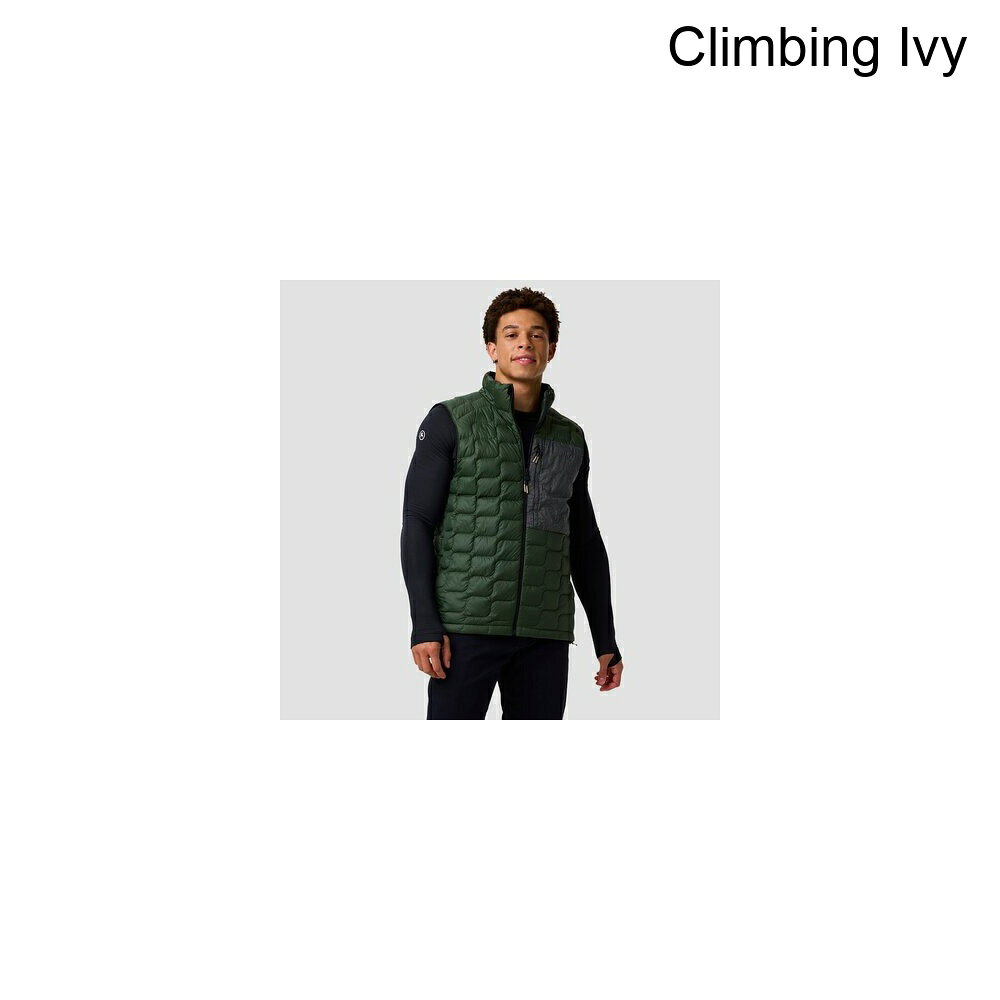 (取寄) バックカントリー Lt アライド ダウン ベスト - メンズ Backcountry Waas LT ALLIED Down Vest - Men’s Climbing Ivy